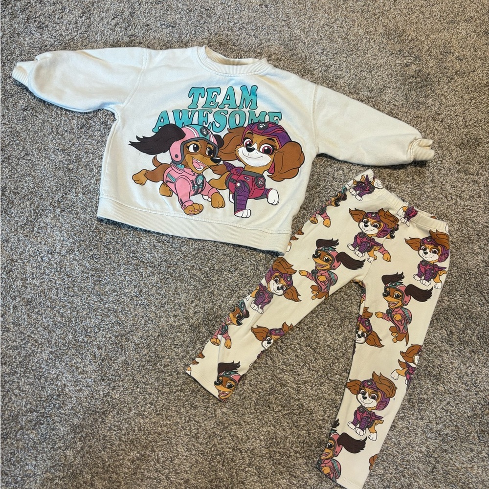 Zara Paw Patrol 2-3 years outfit